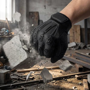 Buitensporten Motorfiets Heren Synthetisch lederen handschoenen Antislip Touchscreen Jagen Fietsen Motocross Tactische handschoenen CE/ISO - Product Image 2