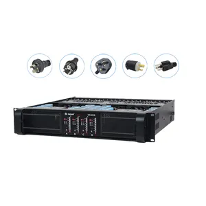 2000ワット プロPAパワーアンプ サブウーファー 4チャンネル パワーDJアンプ - Product Image 1