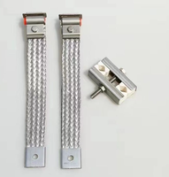 Conector de Correa Trenzada y Soporte de Abrazadera para Elementos Calefactores de MoSi2