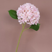 Bunga Sutra Buatan Princess Hydrangea, Tangkai Bunga Ikat Tangan Gaya Eropa untuk Dekorasi Pernikahan dan Hotel