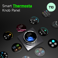 Termostato Inteligente con Pantalla IPS Grande y Fácil de Leer, Control por Aplicación Android, Habilitado para Wi-Fi, Centro de Control HVAC, Pantalla Táctil de <2 Pulgadas