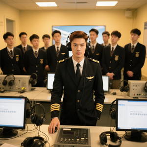 زي طيار شركة تصنيع المعدات الأصلية للرجال الخطوط الجوية التكيف الراحة الطيران الأكاديمية الكورية مضيفة الطيران ملابس رسمية للرجال - Product Image 4