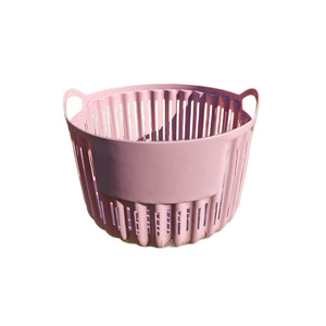 ตะกร้าเก็บของพลาสติก 22.5x16.5 ซม. รูปทรงชามแบบซ้อนได้เพื่อการจัดเก็บที่เป็นระเบียบ - Product Image 5