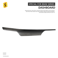 Kits d'intérieur de voiture en fibre de carbone sèche Shasha pour BMW Série 5 G30 G31 G32 G38 Accessoires