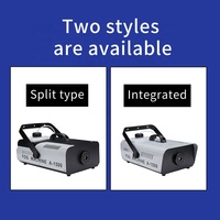 Vente en gros 1500W machine à brouillard équipement de scène à fumée machine à fumée à brouillard au sol pour les événements de fête de mariage