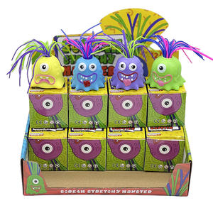 Jouet fantaisie amusant en plastique, monstre qui crie en pressant, avec fonction vocale et musicale, anti-stress, boîte surprise pour enfants - Product Image 5