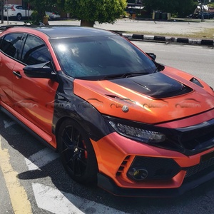 Kits de Carrocería de Carbono, Rejillas de Ventilación de Aire, Guardabarros Laterales para Honda Civic 10ª Gen. FK7 FK8 Type R Si 2017-2020 - Product Image 2