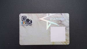 Credencial de Acceso para Compras Personalizada y Elegante con Banda Magnética y Zona para Firma - Product Image 4