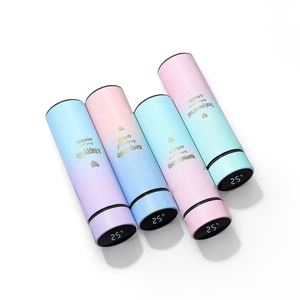Promotional Drinkware 2024 High Quality Stainless Steel Flask Drink Fitness Gym 500Ml Led Water Bottle with Lid - Product Image 3