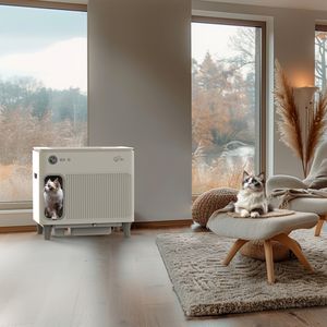 Arenero Inteligente para Gatos con WiFi y Desodorización para Varios Gatos con Control Automático de Olores Baño para Gatitos de Fácil Limpieza y Gran Espacio Interior - Product Image 2