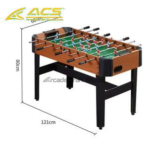 Table <span class=keywords><strong>de</strong></span> baby-foot d'intérieur ACS <span class=keywords><strong>de</strong></span> haute <span class=keywords><strong>qualité</strong></span> 4FT en MDF+PVC pour enfants, type jeu <span class=keywords><strong>de</strong></span> billard et <span class=keywords><strong>de</strong></span> football - Product Image 5