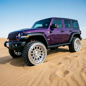 Jantes Beadlock Forgées 17 18 Pouces, Charge Maximale 2500 Livres, 12KG HEAVY-DUTY, Roues Tout-Terrain pour <span class=keywords><strong>Hummer</strong></span> H3, H3T, H3X/Isuzu Trooper - Product Image 6