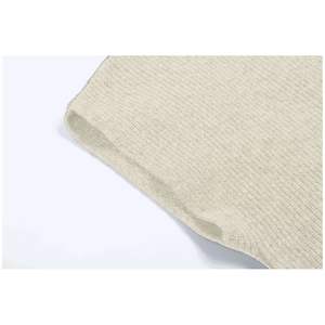 Gilet sans manches en laine et cachemire pour femmes OEM personnalisé coupe ajustée pour la saison d'automne - Product Image 3