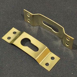 Brass Metal Hangers Rectangle Wall Mounted Rust Resistant For Picture Frame <b>Mirror</b> Sign Display - Product Image 3