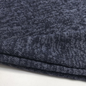 Shaoxing yueyang טקסטיל pu אמריקה טלעת poly sp <span class=keywords><strong>pd</strong></span> מוברש חצ 'י סרוג בד מוצק עבור בגד - Product Image 5