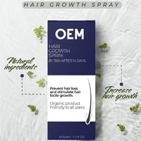 Spray d'essence pour la croissance des cheveux, marque privée, fabrication OEM, pour adultes