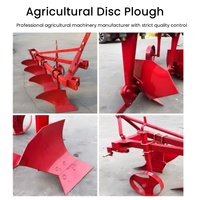 Motocultor de Alta Calidad con Arado de Surco y Disco |   Implementos Agrícolas Montados en Tractor de Ruedas para Preparación del Suelo y Labranza Agrícola