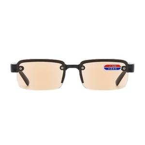 Gafas de lectura de cristal con montura de PC y lentes AC anti luz azul unisex para leer - Product Image 3