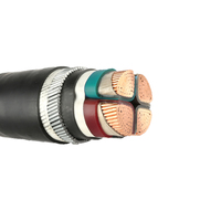 Aoguli CU/XLPE/PVC STA/SWA 3-adriges Untergrund-Elektrokabel mit Armerung 50mm 70mm 95mm 120mm 185mm 240mm 300mm 600/1000V