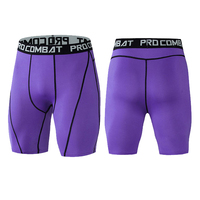 Shorts de compression pour hommes de haute qualité, respirants et à séchage rapide, pour la course et la gym, prix de gros