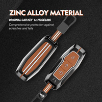 Magicocase Ford – Étui de clé de voiture intelligent d'origine en alliage de zinc et silicone, porte-clés 7 couleurs, style professionnel, housses de clé de voiture pour