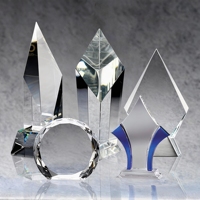 Trophées en cristal personnalisés K9 vierges en gros à bas prix pour cadeaux d'affaires et autres créations en cristal