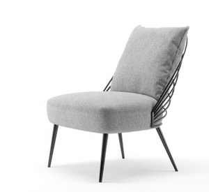 Mobilier nordique moderne de loisirs d'accent de tissu de velours de chaise simple de sofa <span class=keywords><strong>pour</strong></span> la maison bureau gymnase petite chaise <span class=keywords><strong>tapisserie</strong></span> d'ameublement <span class=keywords><strong>pour</strong></span> vivre - Product Image 2