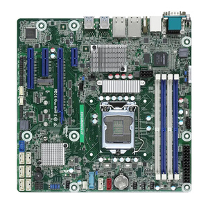 บอร์ดเซิร์ฟเวอร์ E3C246D4U2-2T ราคาคุ้มค่าช่องเสียบ32GB LGA1151 C246 DIMM รองรับช่องสัญญาณคู่ DDR4 95W 10GbE MATX สำหรับเวิร์กสเตชัน - Product Image 1