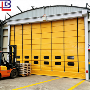 <span class=keywords><strong>Rideau</strong></span> de <span class=keywords><strong>porte</strong></span> en PVC de grande taille à grande vitesse certifié CE pour entrepôt, usine, <span class=keywords><strong>porte</strong></span> à empilage rapide - Product Image 5