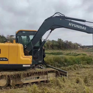 Excavadora Hyundai 75Dvs 90% usada, motor de Nueva condición y caja de cambios incluidos, peso operativo de 7 toneladas a la venta - Product Image 1