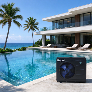 Monoblock Air Source Heat Pump High Efficiency APP Controlled Hot Water <b>Heater</b> <b>for</b> Household Hotel - Product Image 4