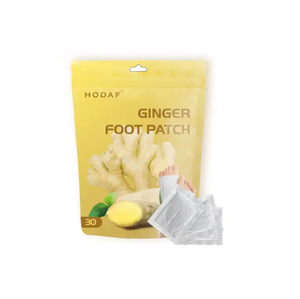 Heetverkopende OEM groothandel <span class=keywords><strong>Detox</strong></span> voetpleisters voor de hele nacht Kinoki voetpads houten azijn 30 stuks per zak voor betere slaap op voorraad - Product Image 4