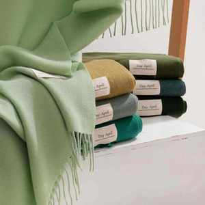 Bufanda Larga de Invierno para Mujer, Doble Cara, Gruesa, Cálida, de Poliéster, 65*200cm, Bufandas de Alta Calidad para Mujer - Product Image 2