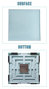 Không dây 3D hiệu ứng ngôi sao Led cảm biến sàn nhảy tùy chỉnh Tự Làm ánh sáng lên vuông Glass Magnetic LED Pixel Dance Floor với tên 16x16 - Product Image 3