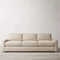 Modernes Luxus-Innensofa Komfortables U-förmiges Modulares Stoffsofa für Wohnzimmer