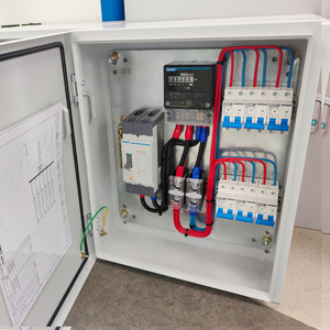 Boîtier de distribution en acier inoxydable <span class=keywords><strong>Etai</strong></span>, complet, basse tension, triphasé quatre fils 380V, IP40, avec interrupteur différentiel et verrouillage anti-effraction - Product Image 5