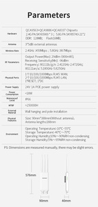 CF-EW85 наружная двухдиапазонная антенна, 1300 Мбит/с, 2,4 г, 5,8 Г, корпоративная беспроводная точка доступа, 3-контактный порт, источник питания, всенаправленная антенна - Product Image 6
