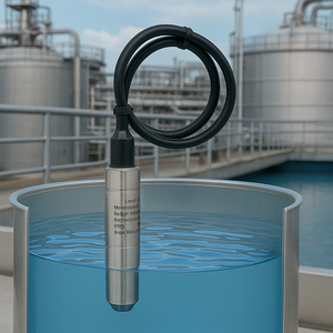 RS485-Ausgang Tauchfähiger Pegeldrucktransmitter Flüssigkeitspegeldrucksensor Wasserpegelwandler - Product Image 4