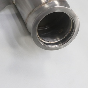 High Quality Downpipe for Mercedes-Benz C300 M274 BENZ C CLASS M274 E63 Amg W212 W205 Header SS304 Exhaust Header with Drum - Product Image 4