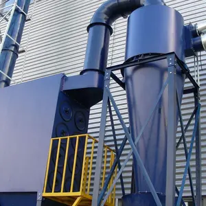 Système de dépoussiérage de conception de collecteur de poussière d'impulsion de cyclone industriel