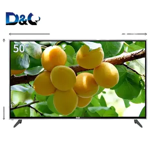 Okuma gemi çin tedarikçisi toptan yüksek kalite 50 inç tv akıllı Android 4K HDR uzaktan kumanda Tv televizyon