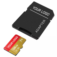 Cartes Mini SD originales 8 Go 32 Go 128 Go Classe 10 pour téléphone Evo Plus Carte mémoire en plastique 64 Go 256 Go 128 Go TF Flash