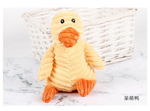 Fabrika doğrudan çevre dostu çoklu hayvan peluş oyuncaklar kova Molar havalandırma eğitim kadife maymun domuz ve köpek ses efekti ile - Product Image 6