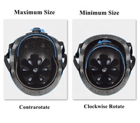 Casques de sport populaires, coque ABS noire, EPS, skateboard, vélo, roller, scooter, escalade, durables, légers, haute vitesse