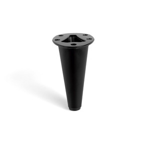 ขาโลหะทรงกรวย h100 สีดำด้าน - Product Image 2