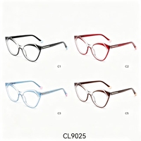 Montures de lunettes en acétate en gros, stock disponible, couleurs variées, montures en acétate de haute qualité et tendance