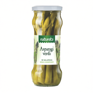 Natureta 330g X12 Pcs Brine-<b>Pickled</b> Salty Green Asparagus in Mason <b>Jar</b> Canned Vegetables ETA KAMNIK D.O.O. - Product Image 2