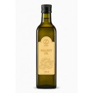 Aceite de Nuez Virgen Orgánico de Grado Cosmético y Alimentario, Botella de 250 ml - Product Image 1