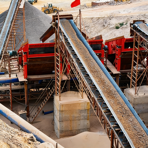 Unbemannte Bergbau-Aggregatligne 600 TPH für Offene Bergwerke im Nahen Osten Gabbro-Verarbeitung Ferngesteuerte Bedienung - Product Image 4