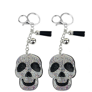 Llaveros <span class=keywords><strong>de</strong></span> Metal con Cristales Brillantes en Forma <span class=keywords><strong>de</strong></span> Esqueleto Pirata <span class=keywords><strong>para</strong></span> Bolsos, <span class=keywords><strong>para</strong></span> Mujeres y <span class=keywords><strong>Niñas</strong></span> - Product Image 1